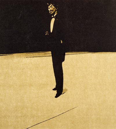 Retrato de James McNeill Whistler de William Nicholson