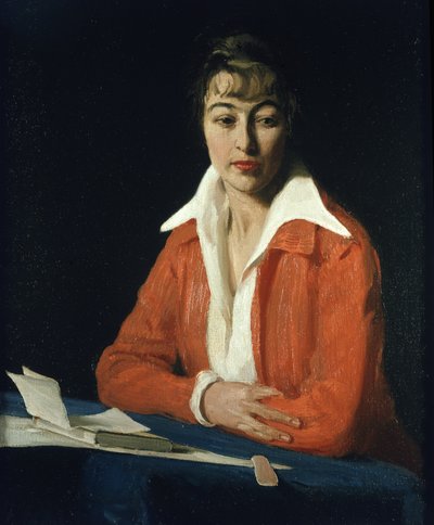 Retrato de la Srta. Maude Nelke, c.1914 (óleo sobre lienzo) de William Nicholson