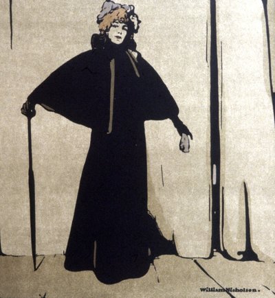 Sarah Bernhardt (1844-1923) de William Nicholson