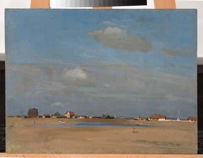 Shingle Street, c.1907 (óleo sobre lienzo colocado sobre tabla) de William Nicholson