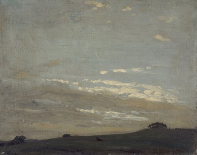 El atardecer plateado, 1909-1910 de William Nicholson