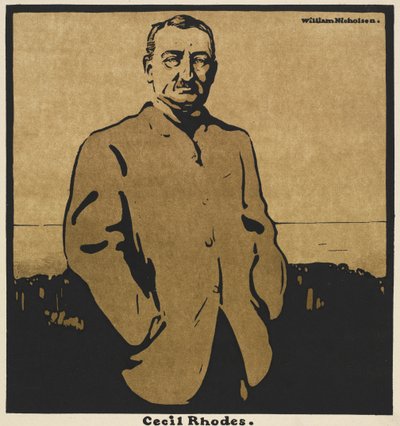 Doce retratos: Cecil Rhodes de William Nicholson