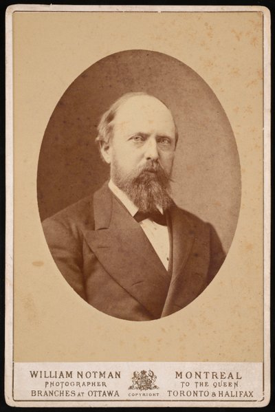 Retrato de Othniel Charles Marsh 1831-1879, circa 1875 de William Notman