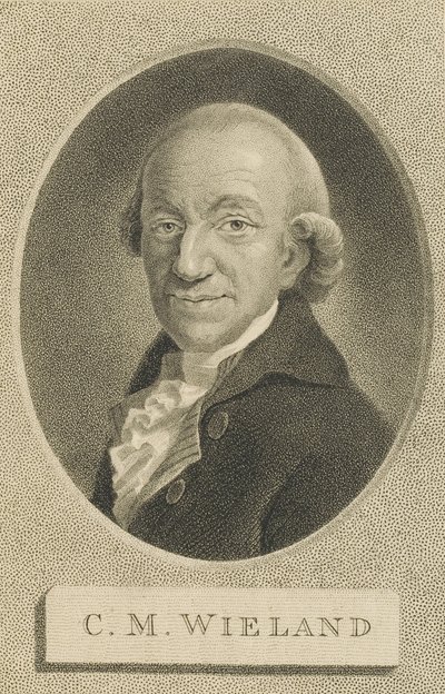 Retrato del Poeta y Escritor Christoph Martin Wieland 1733-1813, 1800 de William Nutter