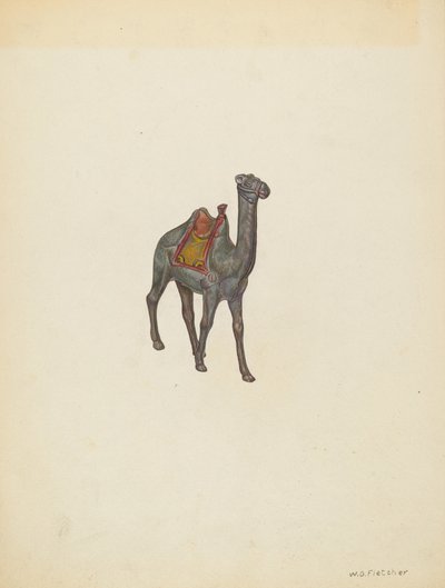 Camello del Banco, c. 1940 de William O. Fletcher