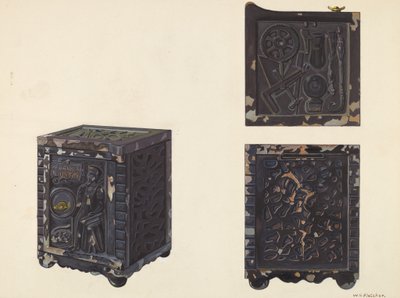 Banco de la Industria, c. 1938 de William O. Fletcher