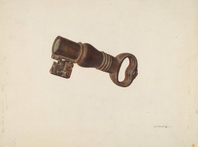 Banco de llaves, c. 1940 de William O. Fletcher