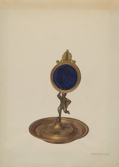 Soporte de Reloj Pickaninny, c. 1940 de William O. Fletcher