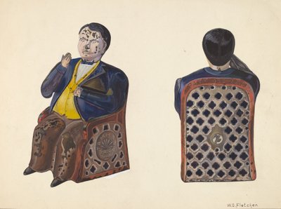 Banco de Juguete Tammany, c. 1937 de William O. Fletcher