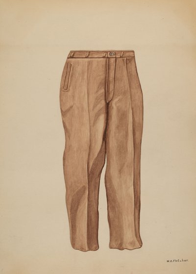 Pantalones de William O. Fletcher