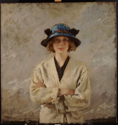 Niña con Sombrero Azul, 1912 de William Orpen