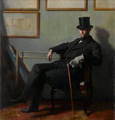 Herbert Barnard John Everett (1877-1949), c.1900 (óleo sobre lienzo) de William Orpen