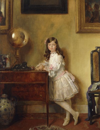 Miss Annie Harmsworth en un interior, 1907 de William Orpen
