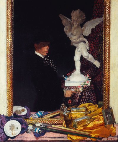 Yo y Cupido, 1910 de William Orpen
