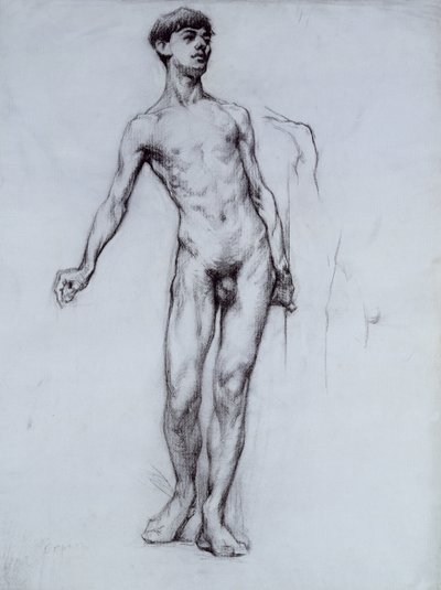 Joven desnudo de William Orpen