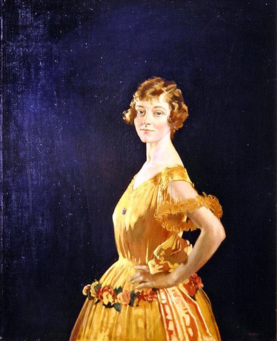 Retrato de la señorita Simpson de William Orpen