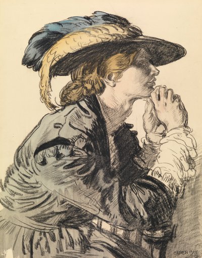Retrato de una dama de William Orpen