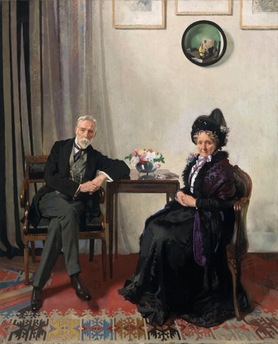 Retrato de los padres del artista de William Orpen