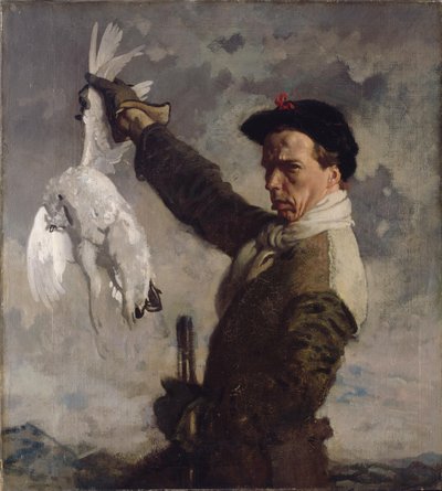La perdiz nival muerta (un autorretrato) de William Orpen