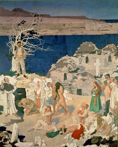 El pozo sagrado, 1916 de William Orpen
