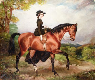 Retrato de Mrs Thomas Conolly of Castletown Co.Kildare (óleo sobre lienzo) de William Osbourne