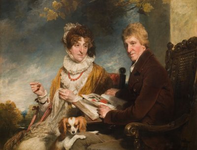 Retrato de un hombre y una mujer de William Owen