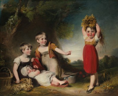 Los Nietos de Sir William Heathcote, 3er Baronet de William Owen