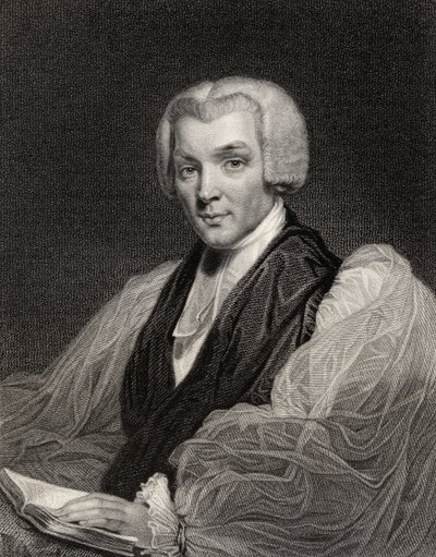 William Howley, grabado por W. Holl, de 