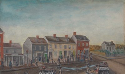 Día de lavado de los bomberos, 1870s de William P. Chappel