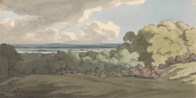 Vista a través del Támesis para Greenwich Park de William P. Sherlock