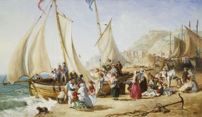 Un viaje de un día, Ramsgate, 1854 de William Parrott