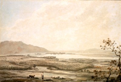 Killarney desde las colinas sobre Muckross de William Pars