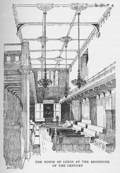 La Cámara de los Lores al comienzo del siglo, c1897 de William Patten