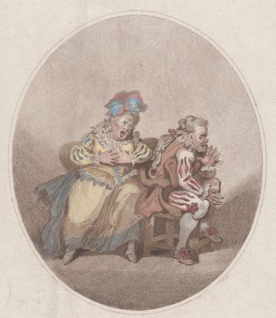 La dueña y el pequeño Isaac, 1 de abril de 1784 de William Paulet Carey