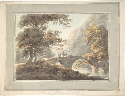 Puente Denham sobre el Tavy, 1780-1830 de William Payne