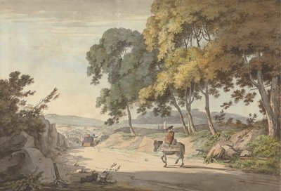 Vista de Plymouth tomada desde Seven Trees, Exeter Road de William Payne
