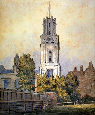 Iglesia de St George in the East, Stepney, Londres de William Pearson