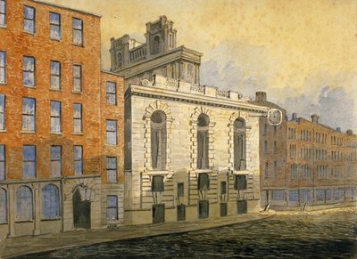 Lombard Street, Ciudad de Londres, 1815 de William Pearson