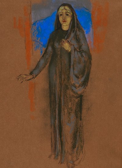 Sara Algood como Cathleen Ni Houlihan, Chicago, 1915 de William Penhallow Henderson