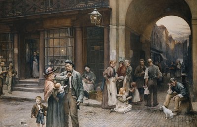 Sábado por la noche, 1898 de William Permeanus Cornish