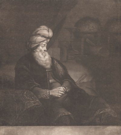 Un rabino judío de William Pether