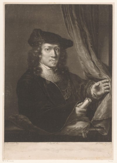Retrato de un hombre desconocido de William Pether