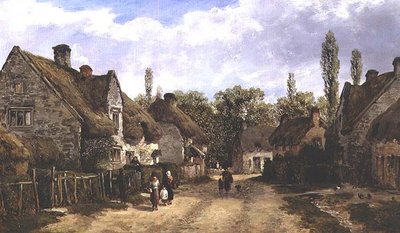 Pueblo de Langford, Wiltshire de William Pitt