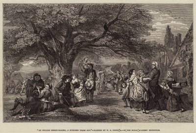 Una fiesta inglesa, hace cien años de William Powell Frith