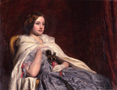 En la ópera de William Powell Frith
