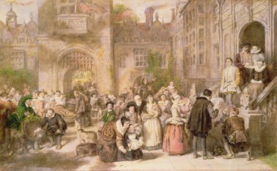 Llegada a la mayoría de edad en tiempos antiguos de William Powell Frith