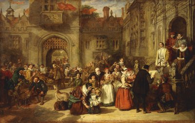 Llegada a la mayoría de edad en tiempos antiguos, 1849 de William Powell Frith