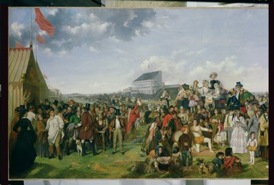 Día del Derby (detalle) de William Powell Frith