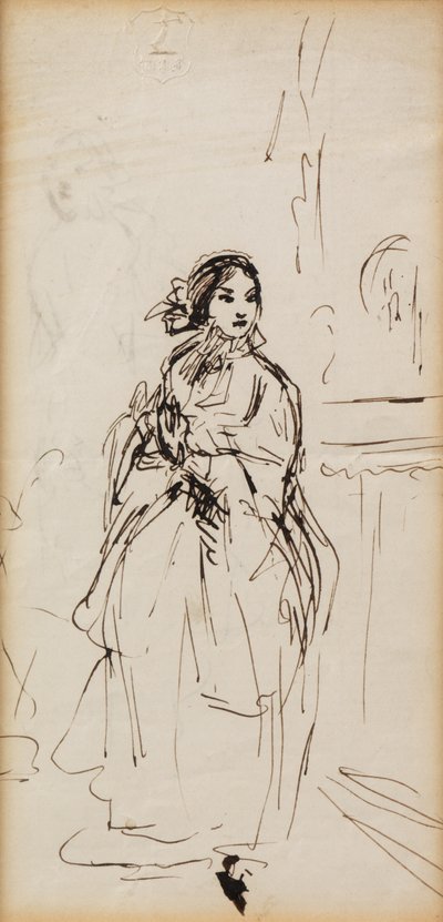 Chica apresurada de William Powell Frith