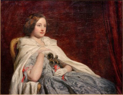 En la ópera de William Powell Frith